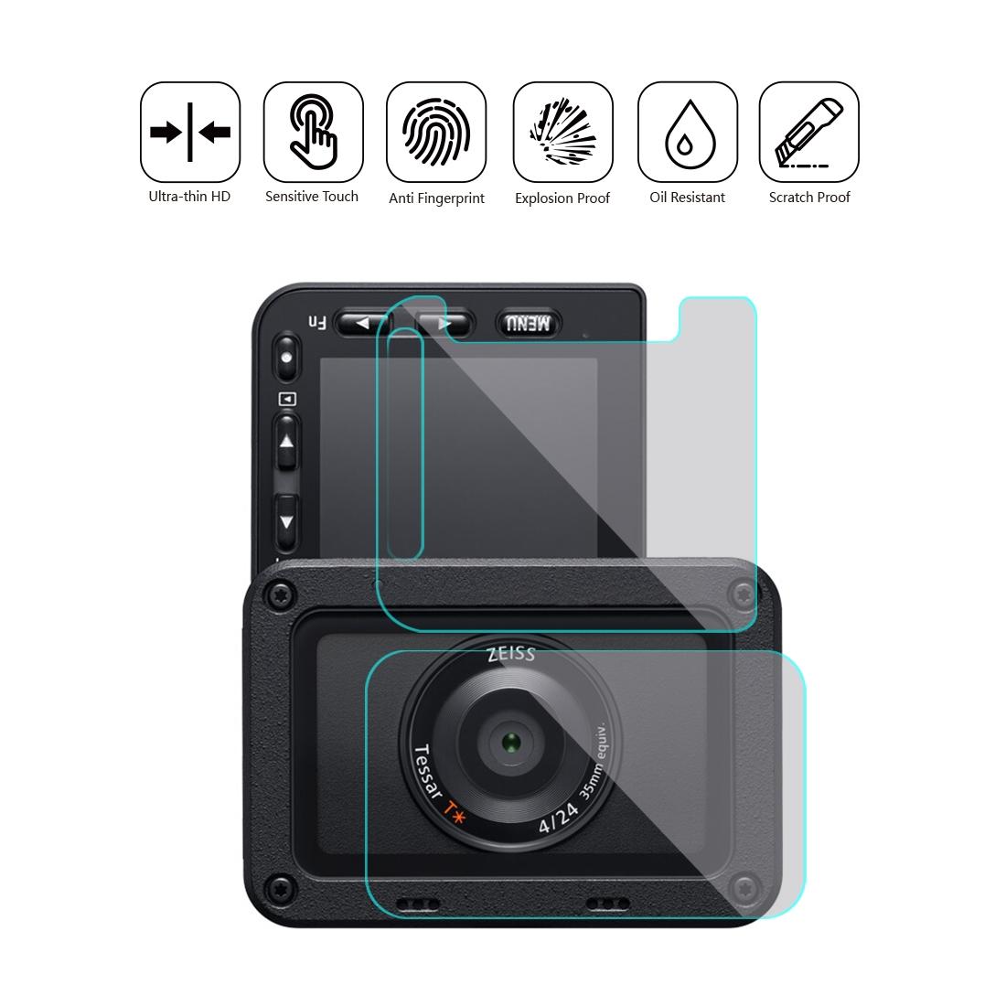 Flexible Anti-fingerprint Film for Sony Rx0 Ii / Rx0 3