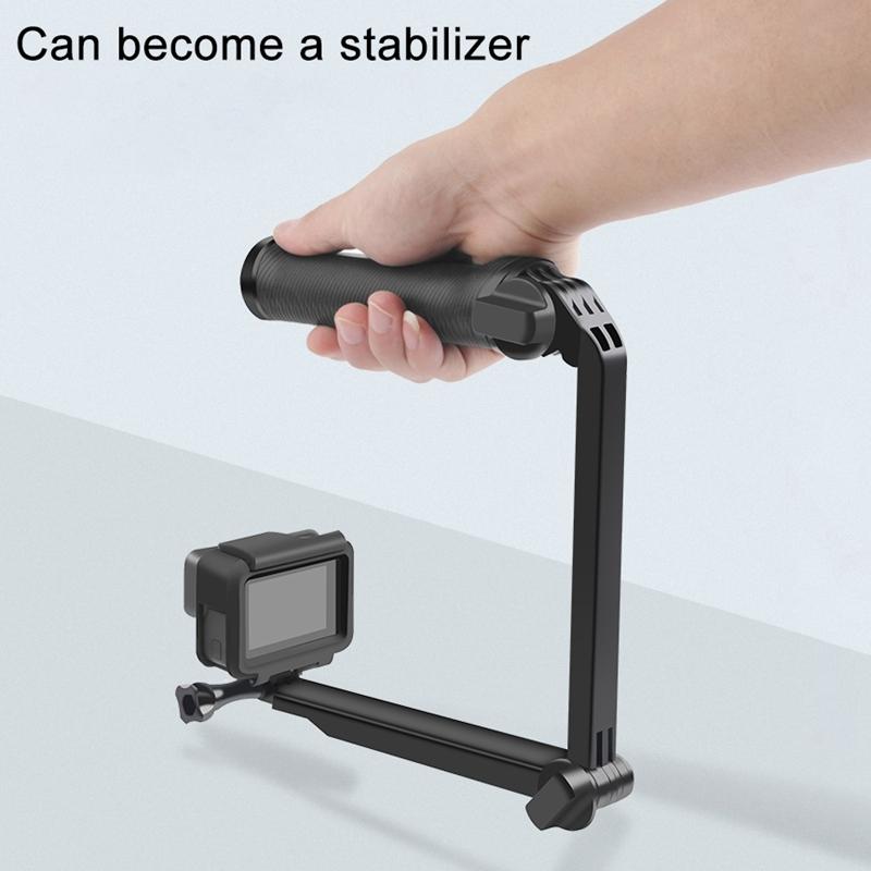 3-in-1 Monopod Tripod Selfie Stick for Gopro Hero12 - Portable and Versatile 7