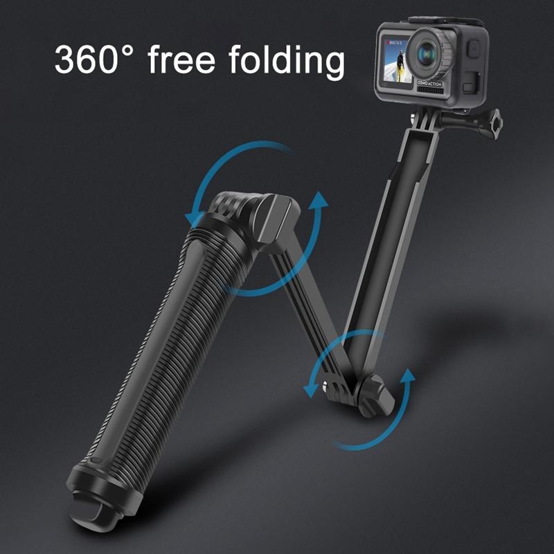 3-in-1 Monopod Tripod Selfie Stick for Gopro Hero12 - Portable and Versatile 9