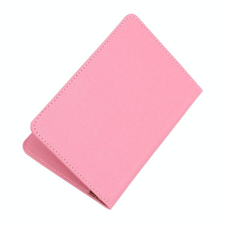 Frosted Pu Multi Card Passport Holder Big Red 7