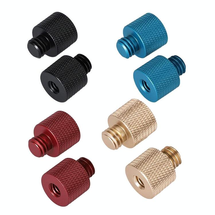 10-Piece 1 / 4 To 3 / 8 Screw Adapter - Red 3
