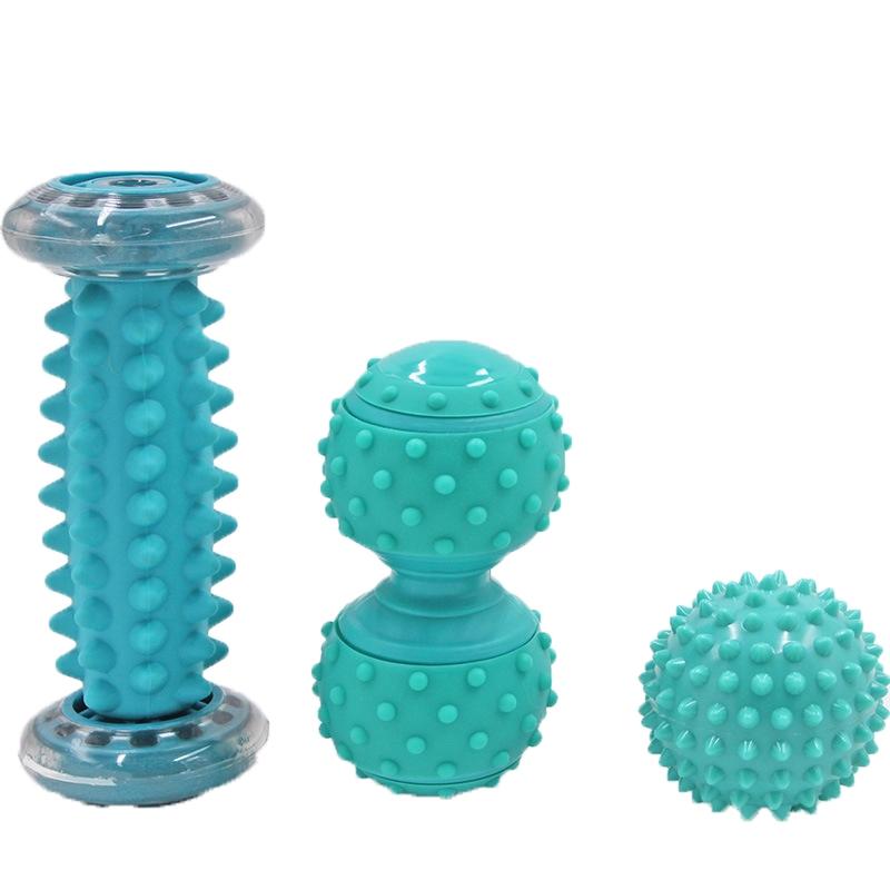 Plantar Fascia Massage Ball Set Green Foot Bottom Bump Peanut 7Cm Tattan Muscle Relaxation Fitness Hand Holding