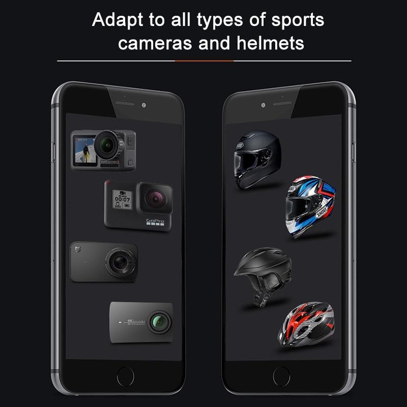 Multi-joint Helmet Mount Set for Action Cameras 5