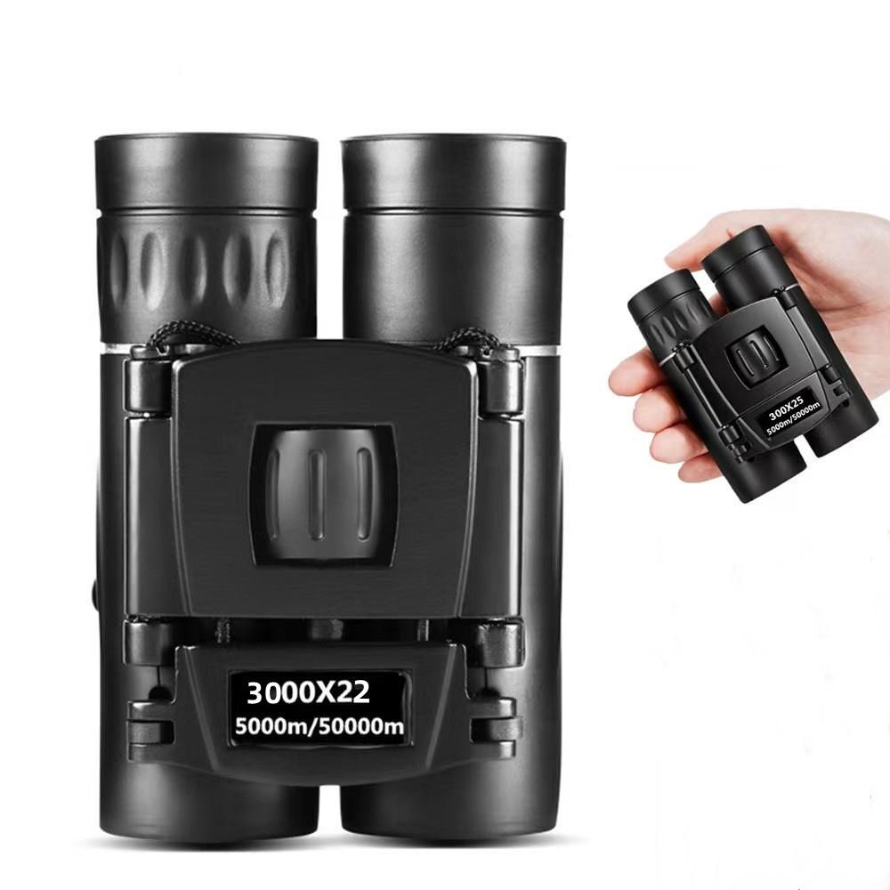 Foldable Hunting Binoculars for Outdoor Adventures - 3000 X 22 With Phone Clip 13