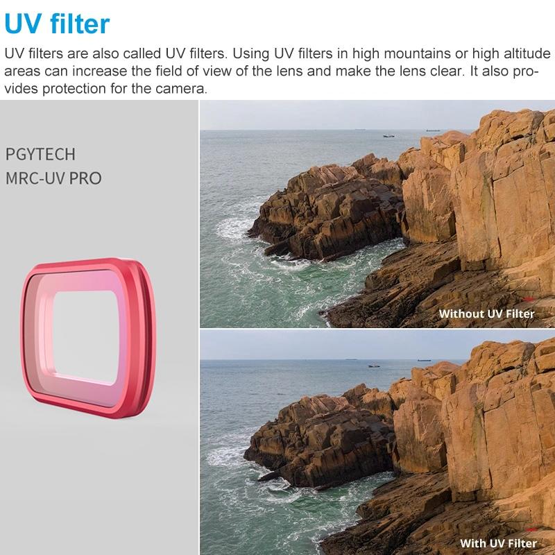 Professional Diving Lens Filter for Dji Pocket - Mrc Uv 7
