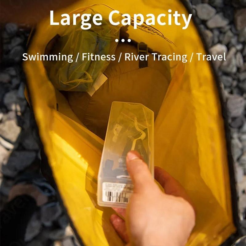 Waterproof Bag For Outdoor Water Activities 20L Khaki - 40L Yellow 7