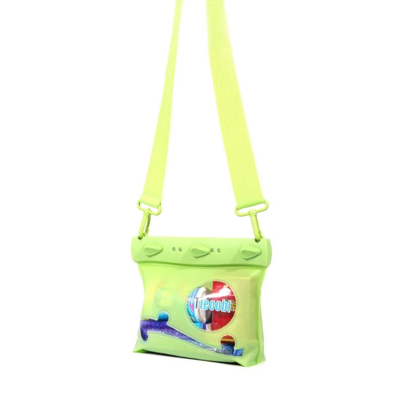 Waterproof One Shoulder Crossbody Diving Bag Small Green