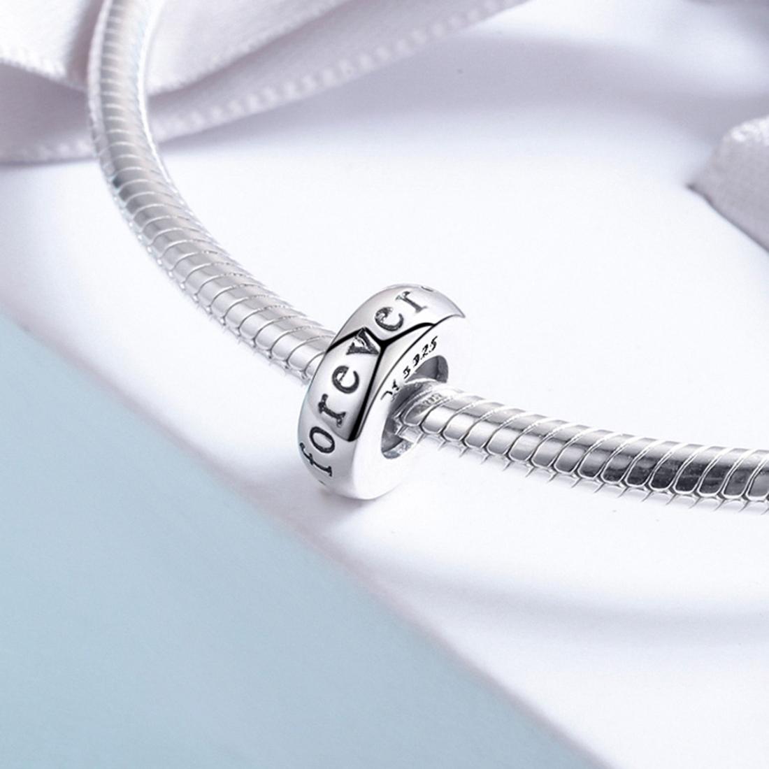 925 Sterling Silver Love Heart Beads Perfect Gift! 7