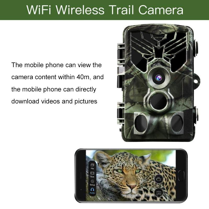 Wireless Bluetooth Control Camera with Infrared Tracking and Wifi Connectivity 7