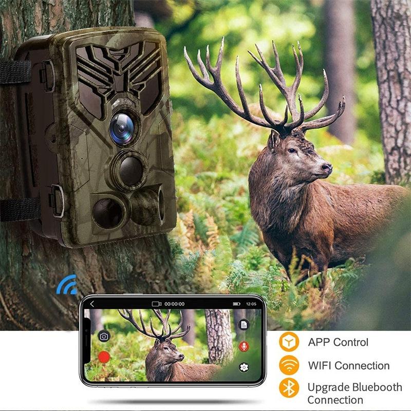 Wireless Bluetooth Control Camera with Infrared Tracking and Wifi Connectivity 8