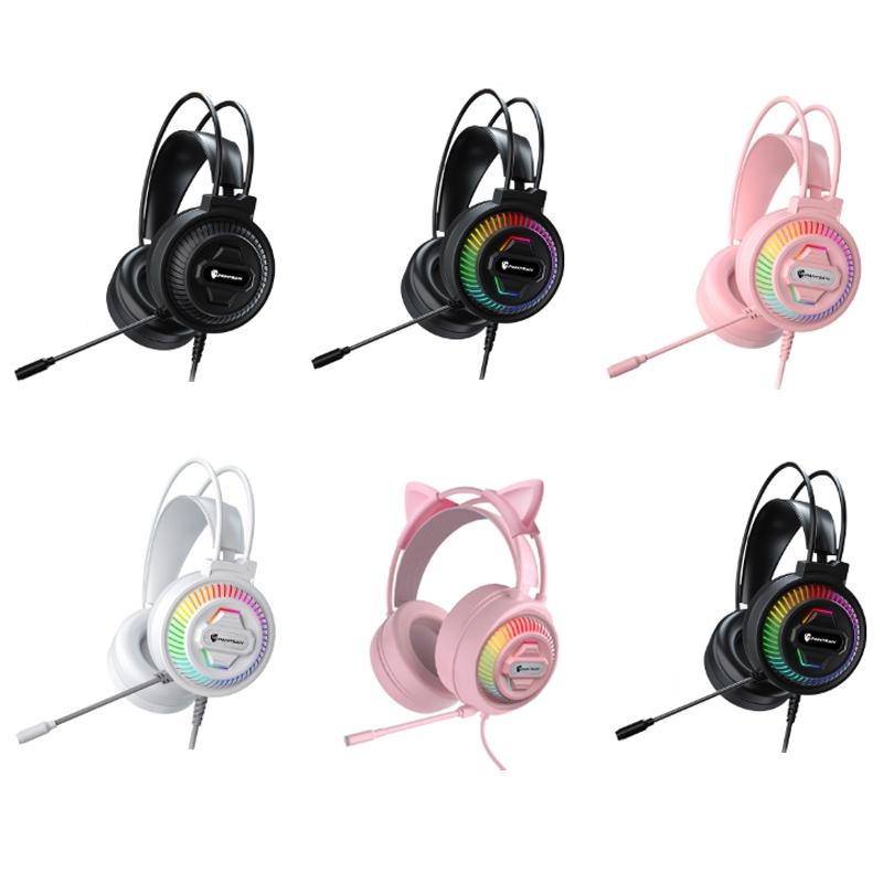 Usb Head-Mounted Rgb Headset 7.1 Surround Sound 3