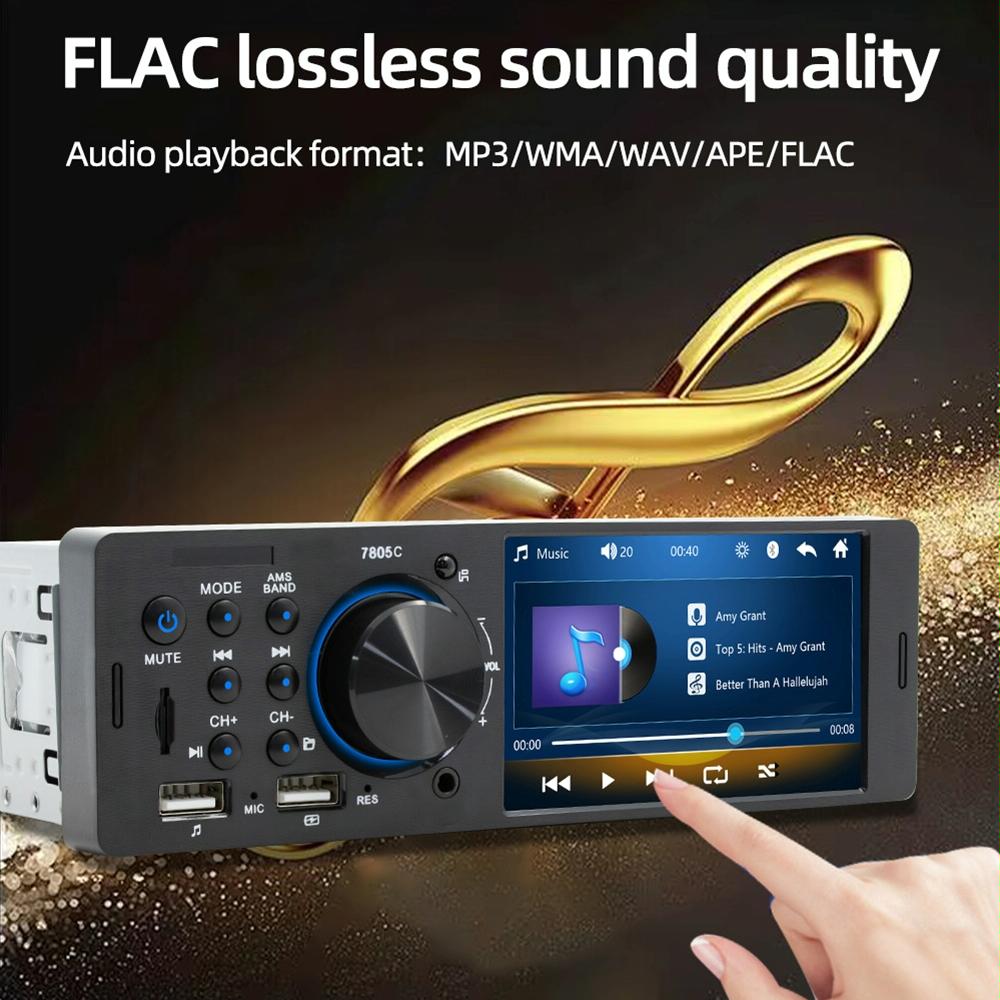 4.1 Inch Touch Screen Car Mp5 Player Fm & Bluetooth Tf Card Remote Control 3