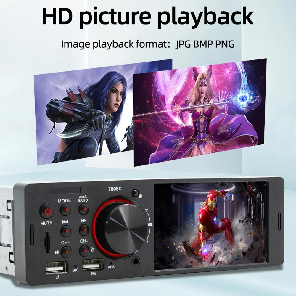 4.1 Inch Touch Screen Car Mp5 Player Fm & Bluetooth Tf Card Remote Control 6