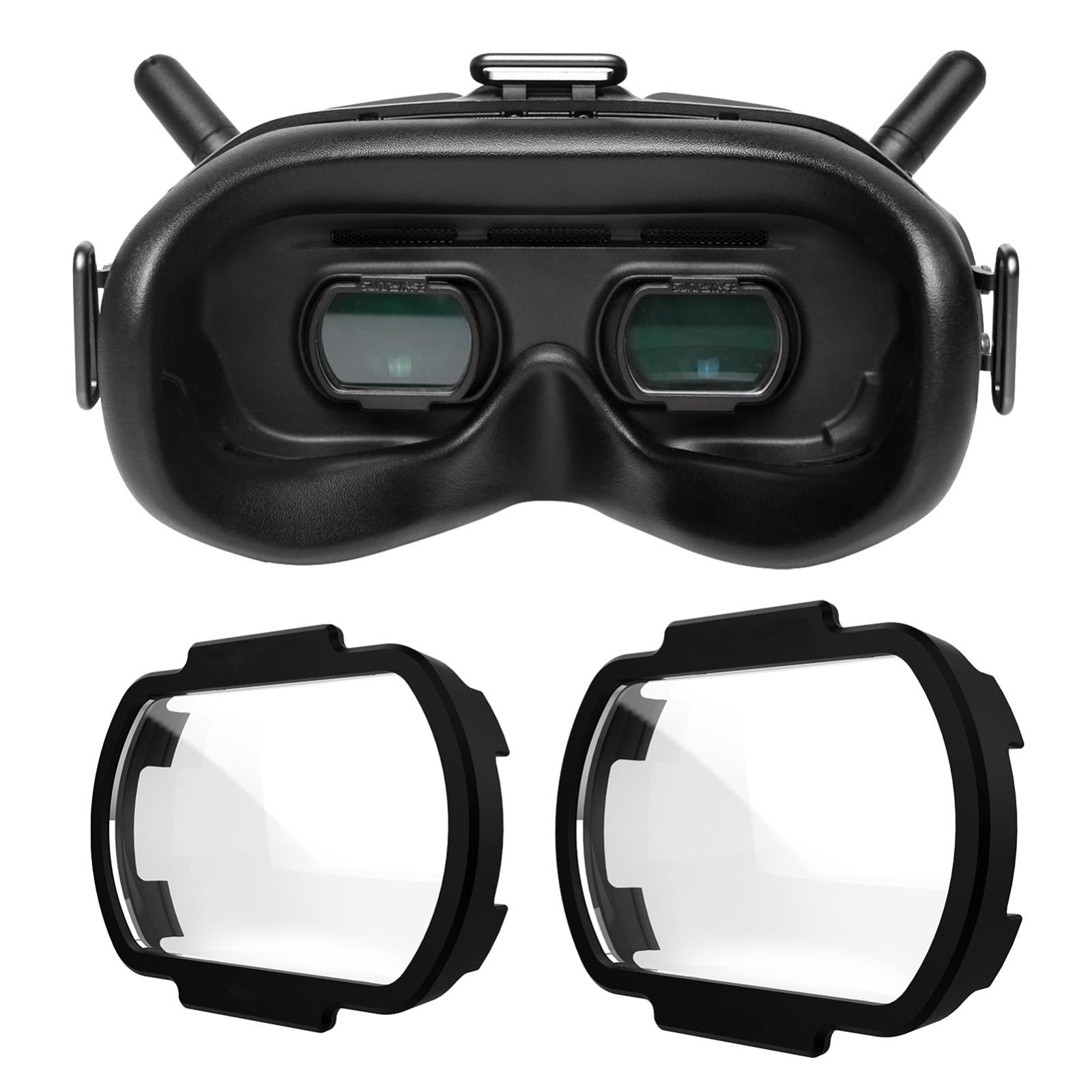 2 Pcs Aspherical Myopia Lens for Dji Fpv Goggles V2 - 350 Degree 4