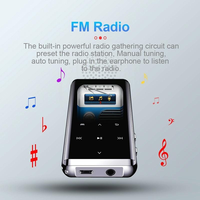 High Def Noise Reduction Mp4 Player 8Gb Record / E Book / Tf No Bluetooth 7
