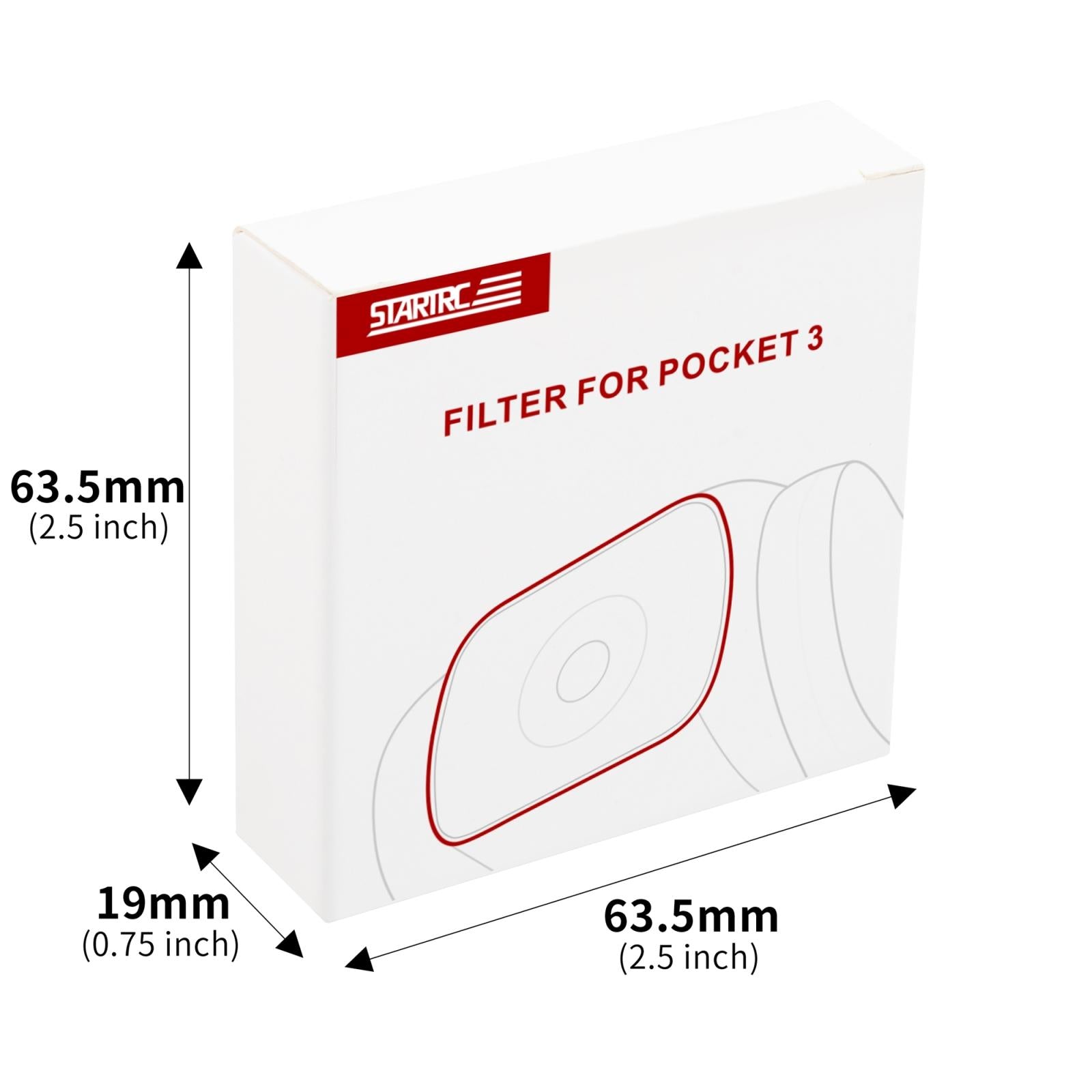 3rd Gen Dji Pocket Filter - 1 / 4 9