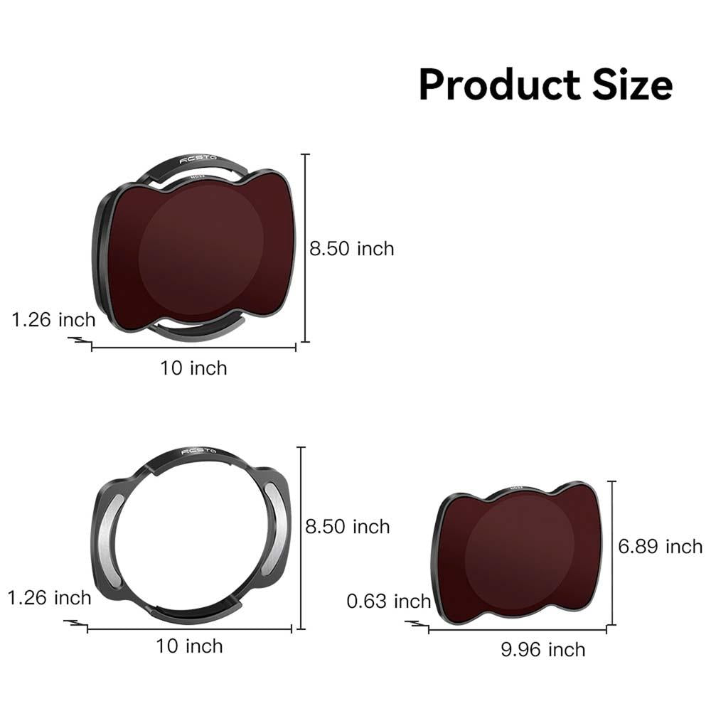 3-in-1 Magnetic Uv Cpl Filter for Dji Avata Drone - Nd64 5