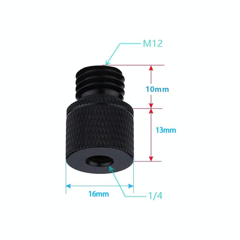 4-Piece Screw Adapter 1 / 4 Female To M12 Male 3