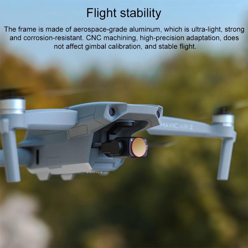 4-piece Filter Set for Dji Mavic Air 2 Drone 7
