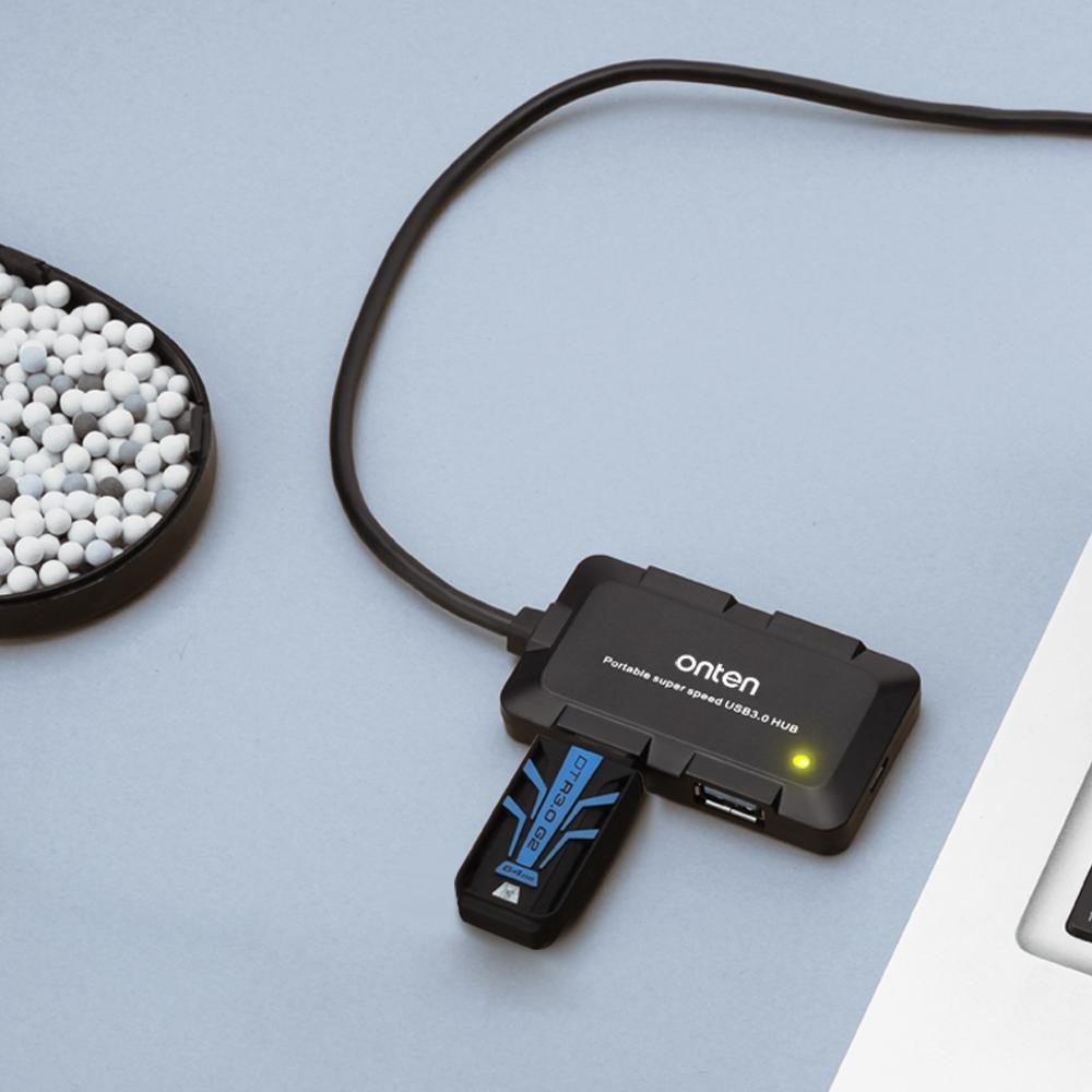 Usb 3.0 X 4 Adapter Onten 8102B Compatible 4