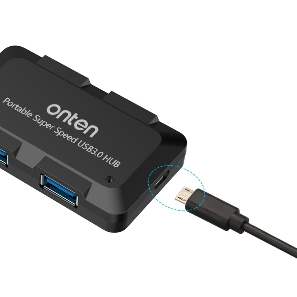 Usb 3.0 X 4 Adapter Onten 8102B Compatible 5