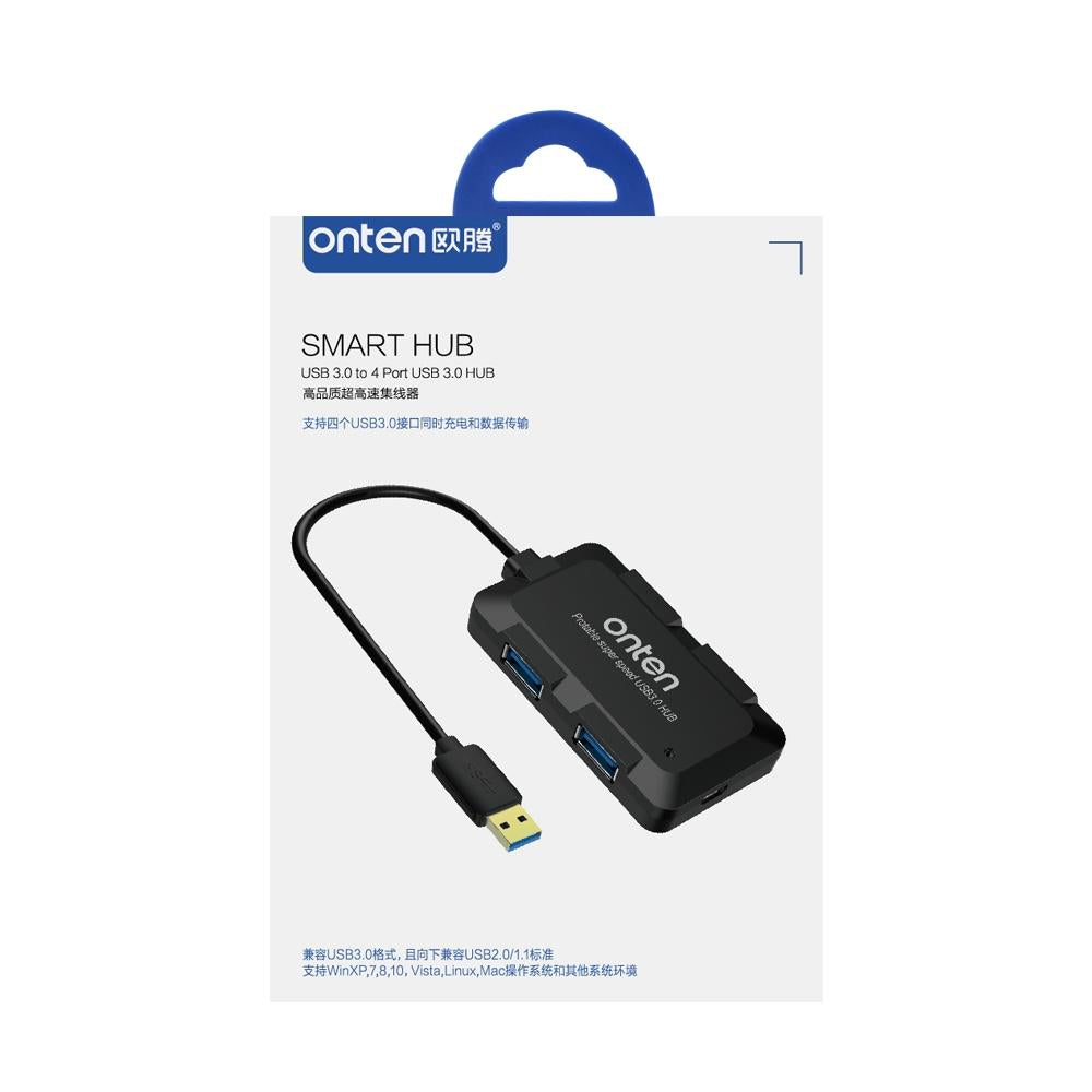 Usb 3.0 X 4 Adapter Onten 8102B Compatible 6