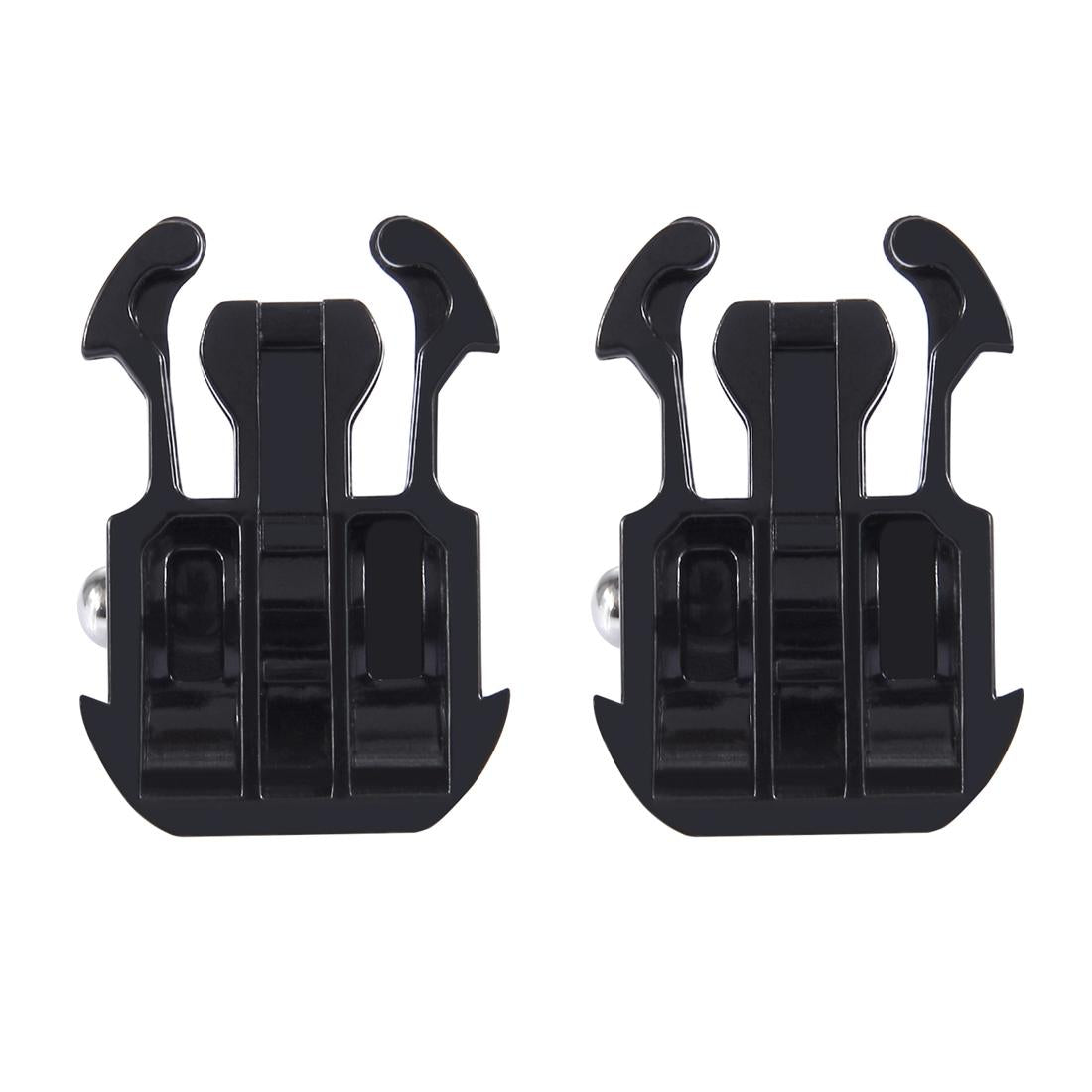 2-pack Quick Release Buckles for Gopro Insta360 Dji Action and Other Cameras - Horizontal Surface Compatible 4