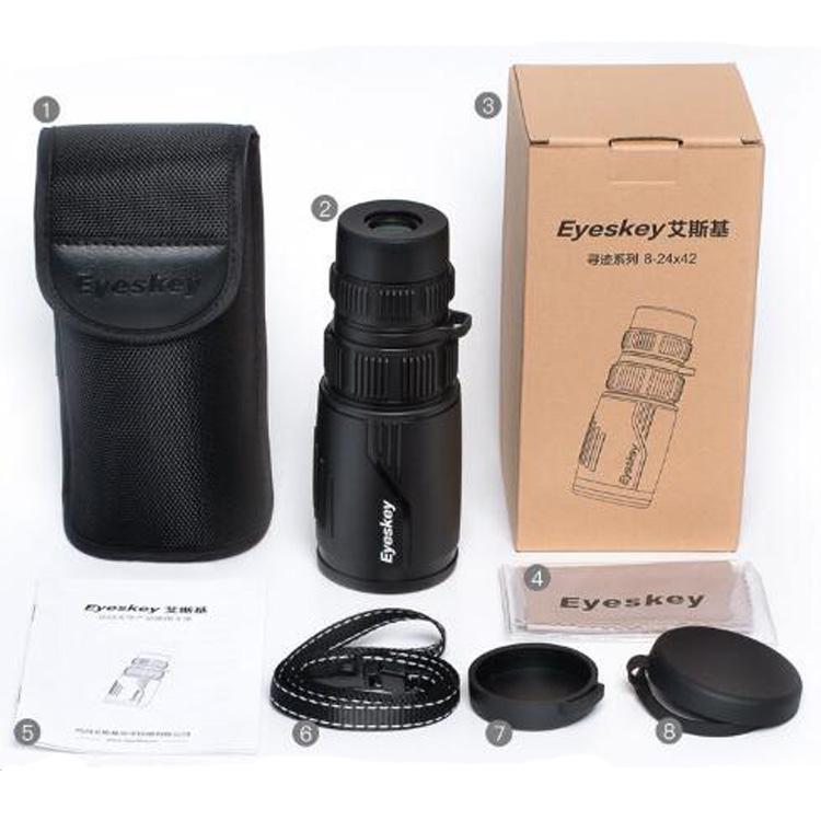 Waterproof Monocular Binoculars - 8-24X42 Zoom For Mobile Phone Photography 6