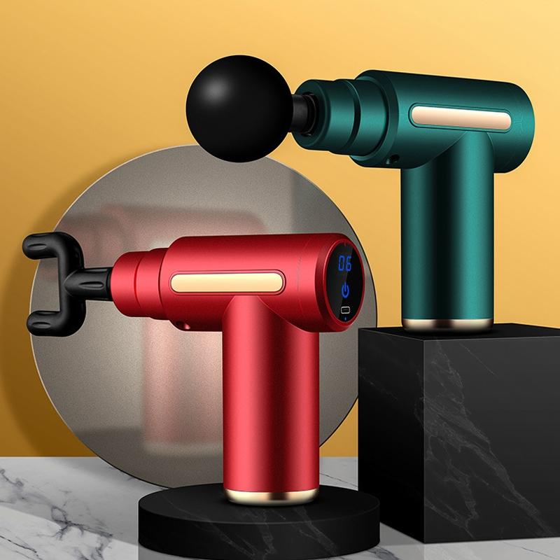 Electric Shock Muscle Massage Gun - Mini Black Pocket 9