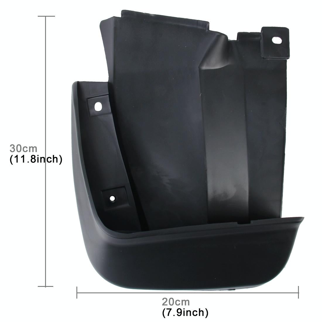 4 Pcs Car Auto Semi-Rigid Pvc Splash Flaps Fender Guard For Honda 8Th Series Civic 3