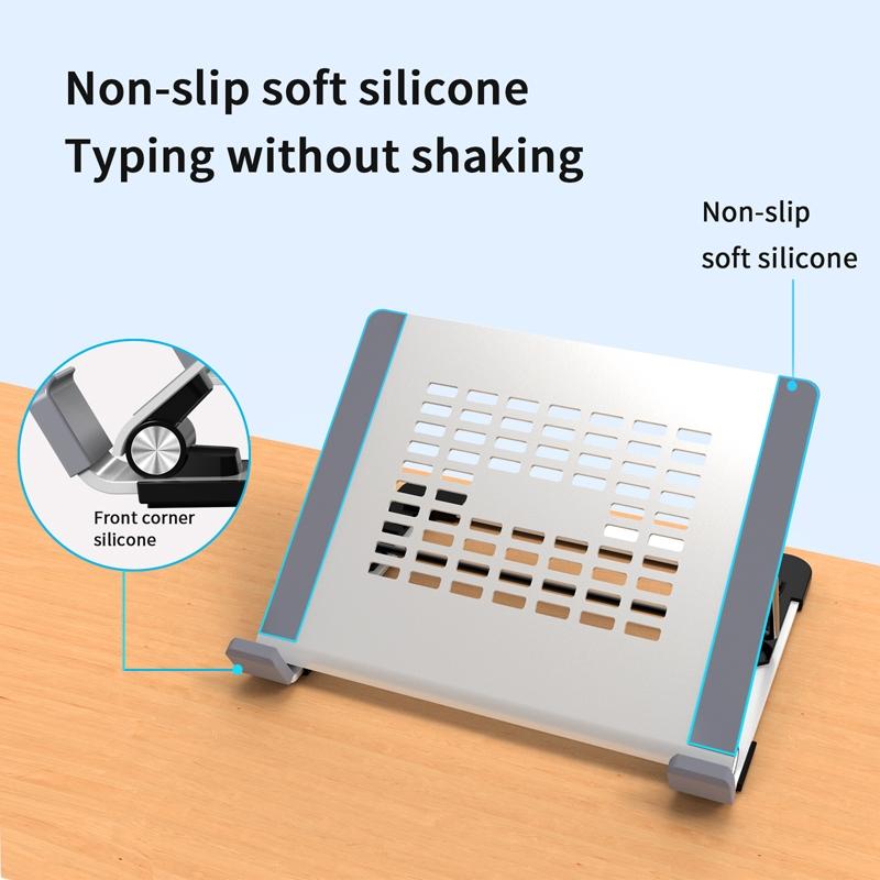 Vertical Laptop Stand - 5 Levels Riser for Desk 3