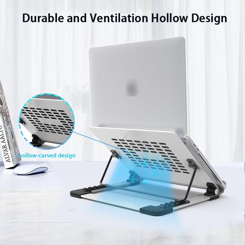 Vertical Laptop Stand - 5 Levels Riser for Desk 6