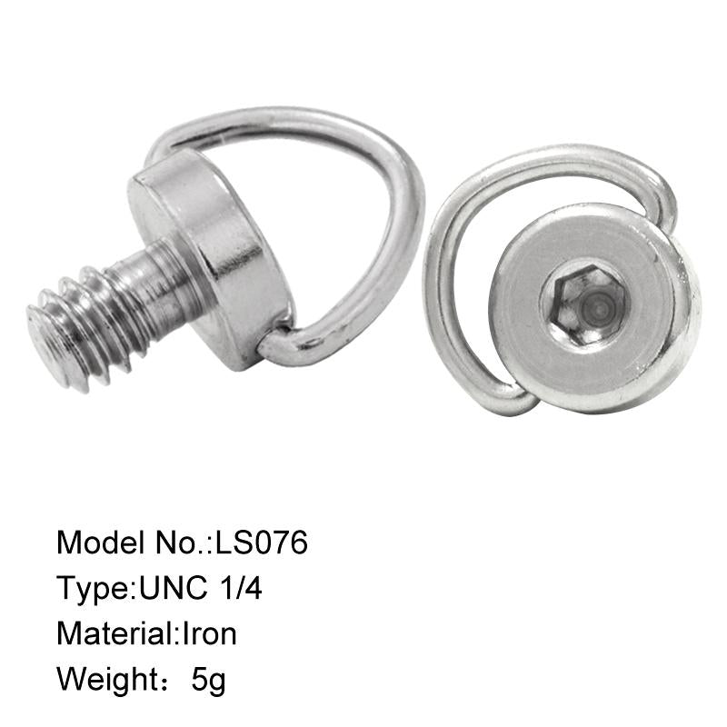 2 Quick Release Plate Screws 1 / 4 Inch Adapter Mount 4
