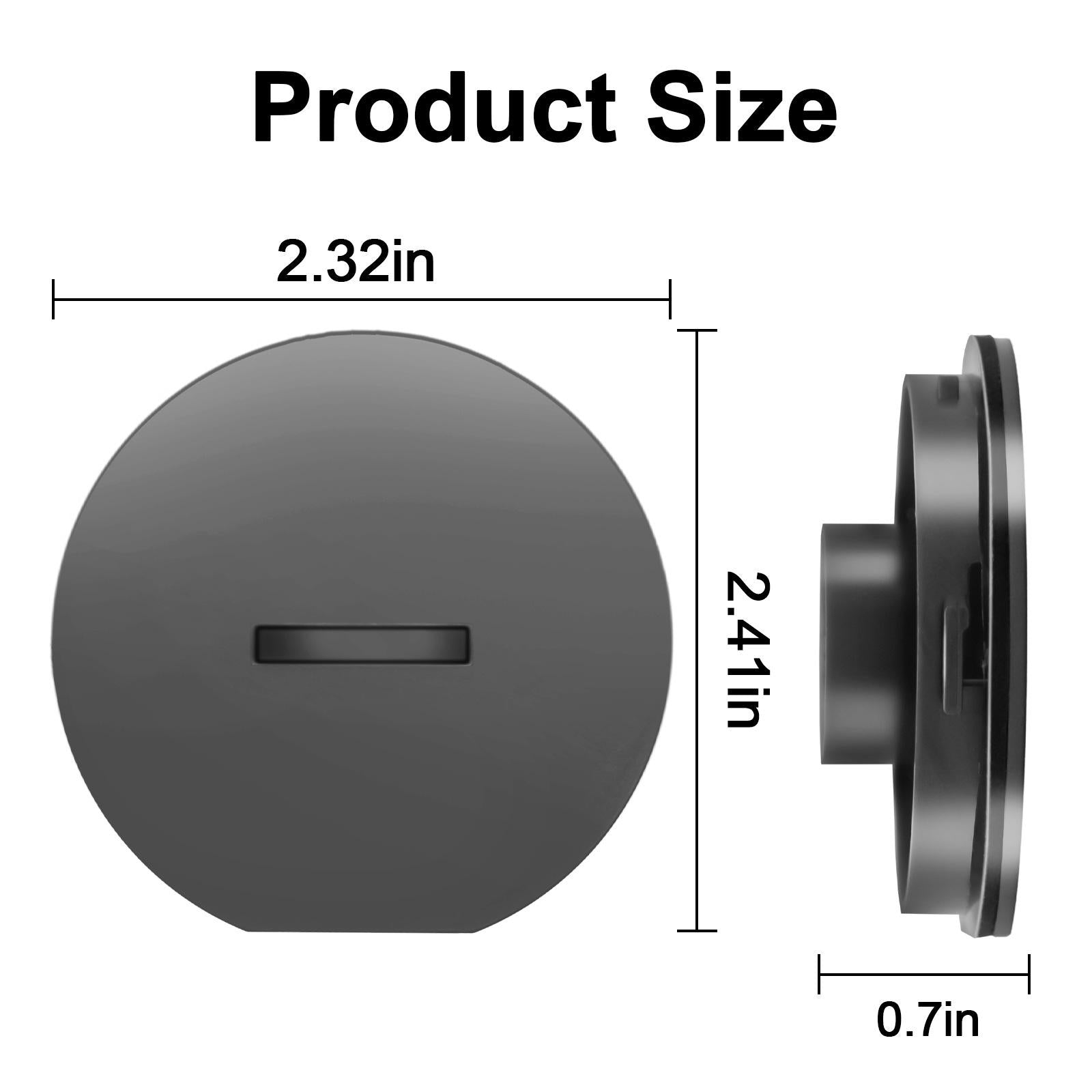 Vacuum Cleaner Brush Head End Cap for Dyson V8 / V10 / V11 / V15 3
