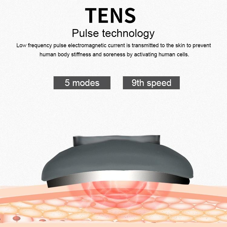 Rechargeable Electric Neck Massager Intelligent Pulse Shock Home Use 4