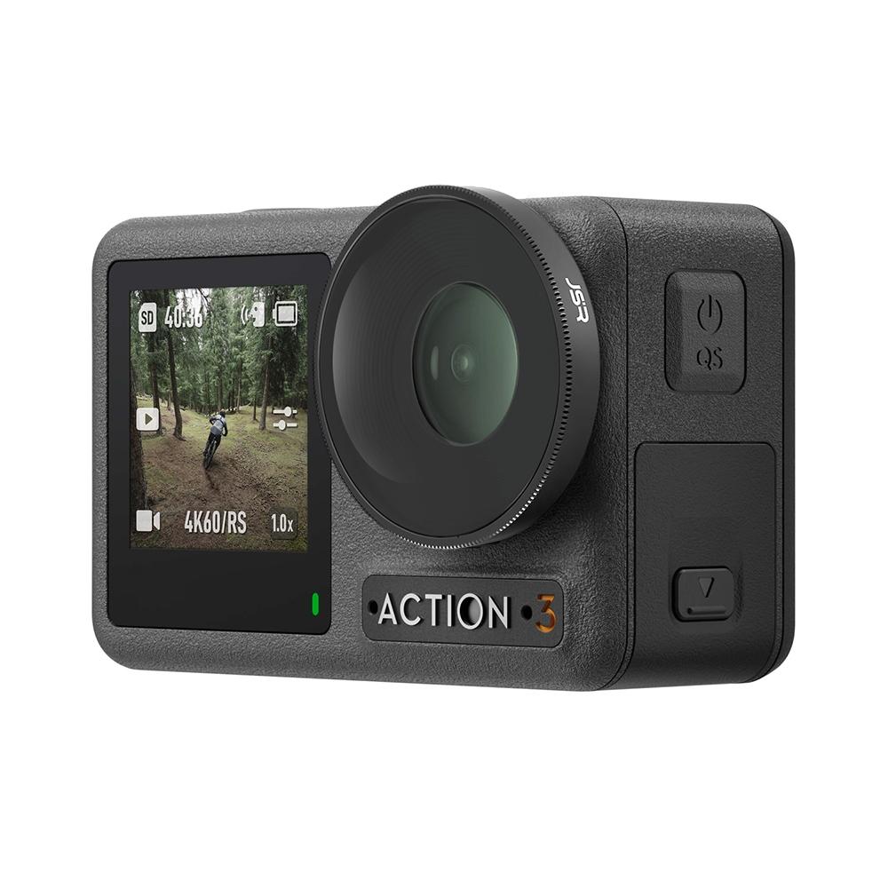 4-in-1 Lens Filter Set for Dji Action 3 - Uv Cpl Nd8-64