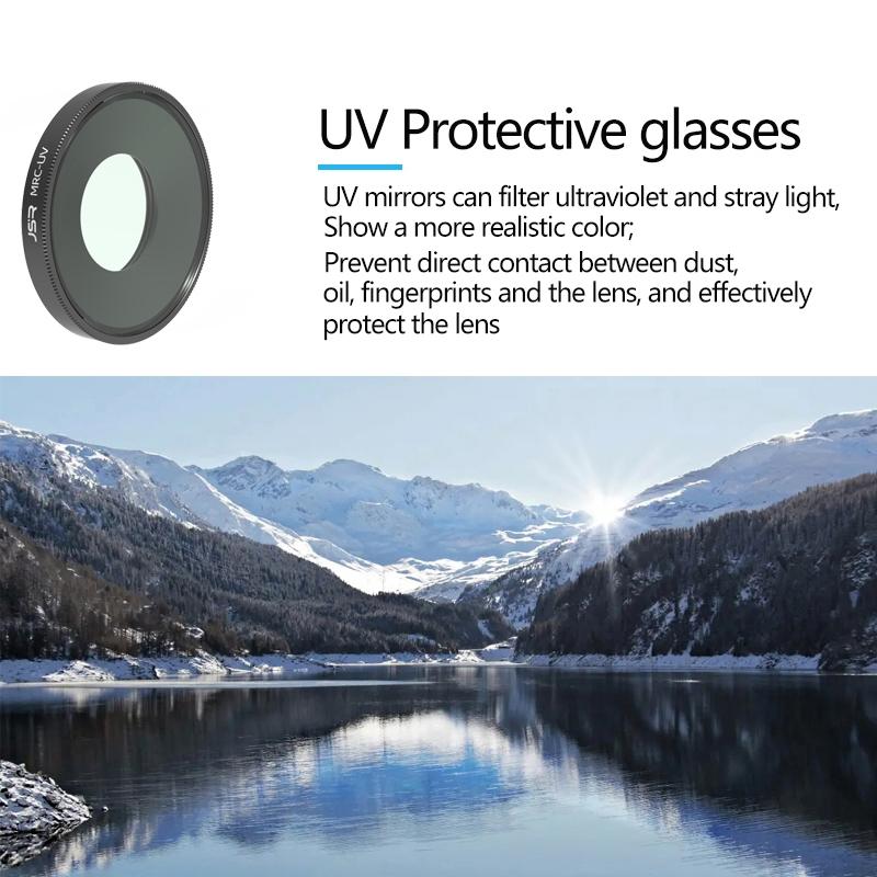 4-in-1 Lens Filter Set for Dji Action 3 - Uv Cpl Nd8-64 4