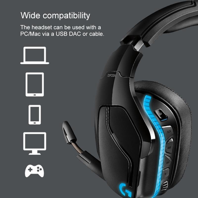 Wireless Dual-Mode Gaming Headset With Noise Reduction 4