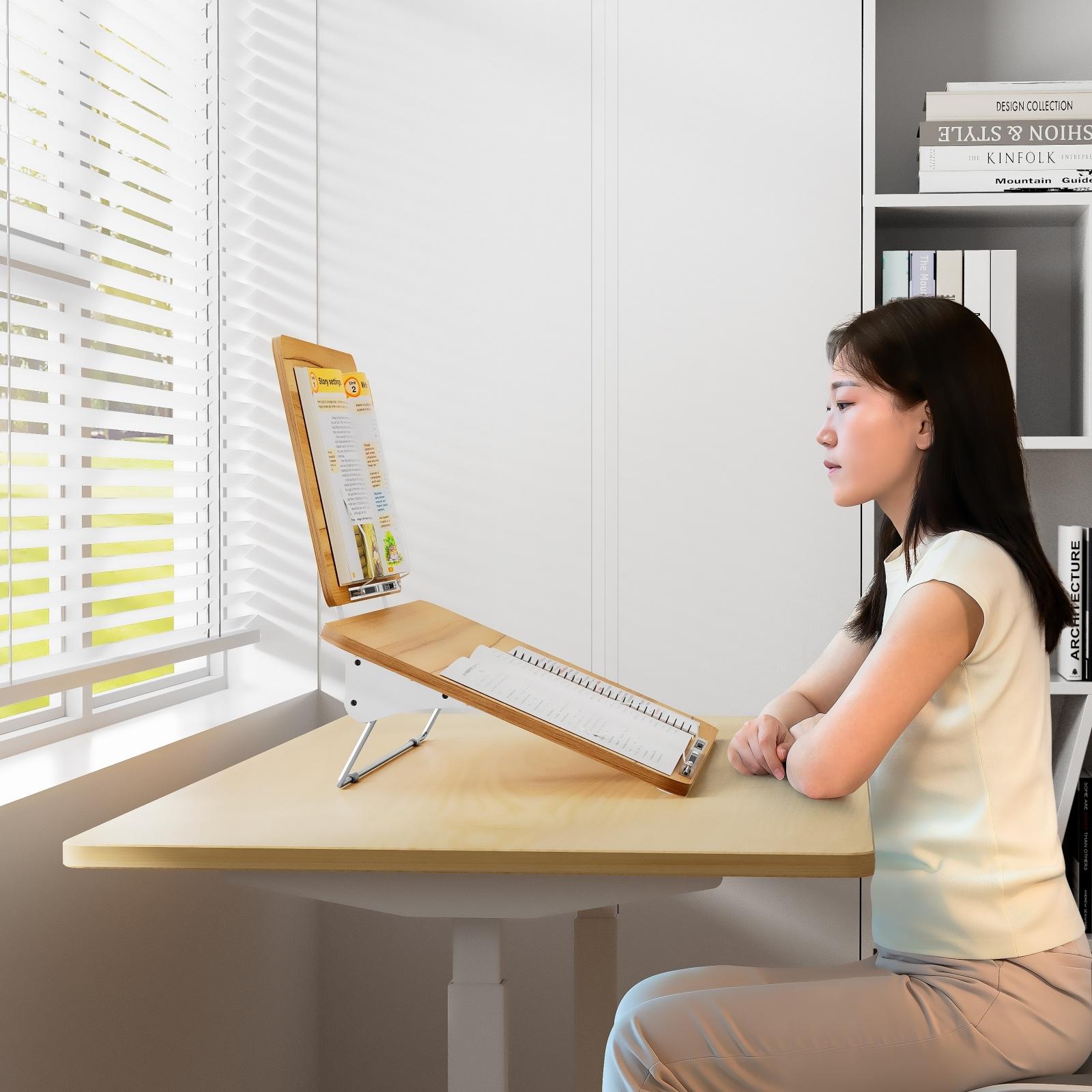 Portable Folding Book Stand for Home Dorm and Desktop 6