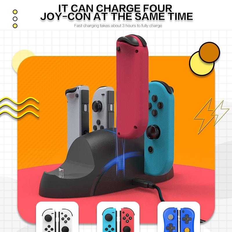 Versatile 6-in-1 Joycon Holder for Nintendo Switch 6