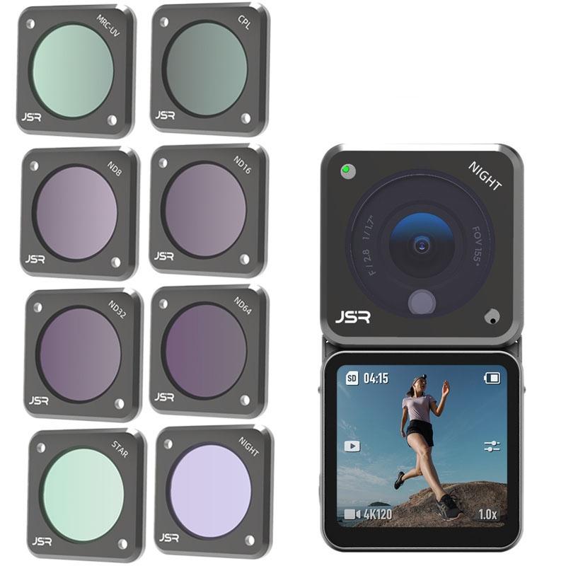 3-in-1 Action Camera Filters for Dji Action 2 - Cs Style 3