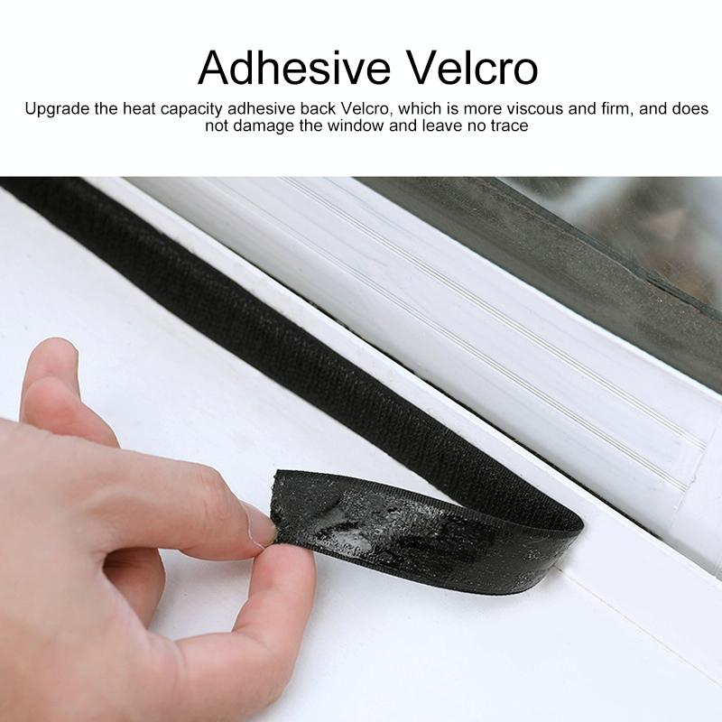 Double-layer Insulation Film for Indoor Windows - Windproof Soundproof Warm - 1.6x1.8m 7