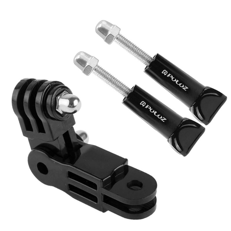 3-way Pivot Arm with Long Screws for Action Cameras - Jaws Flex Clamp Mount for Gopro 3