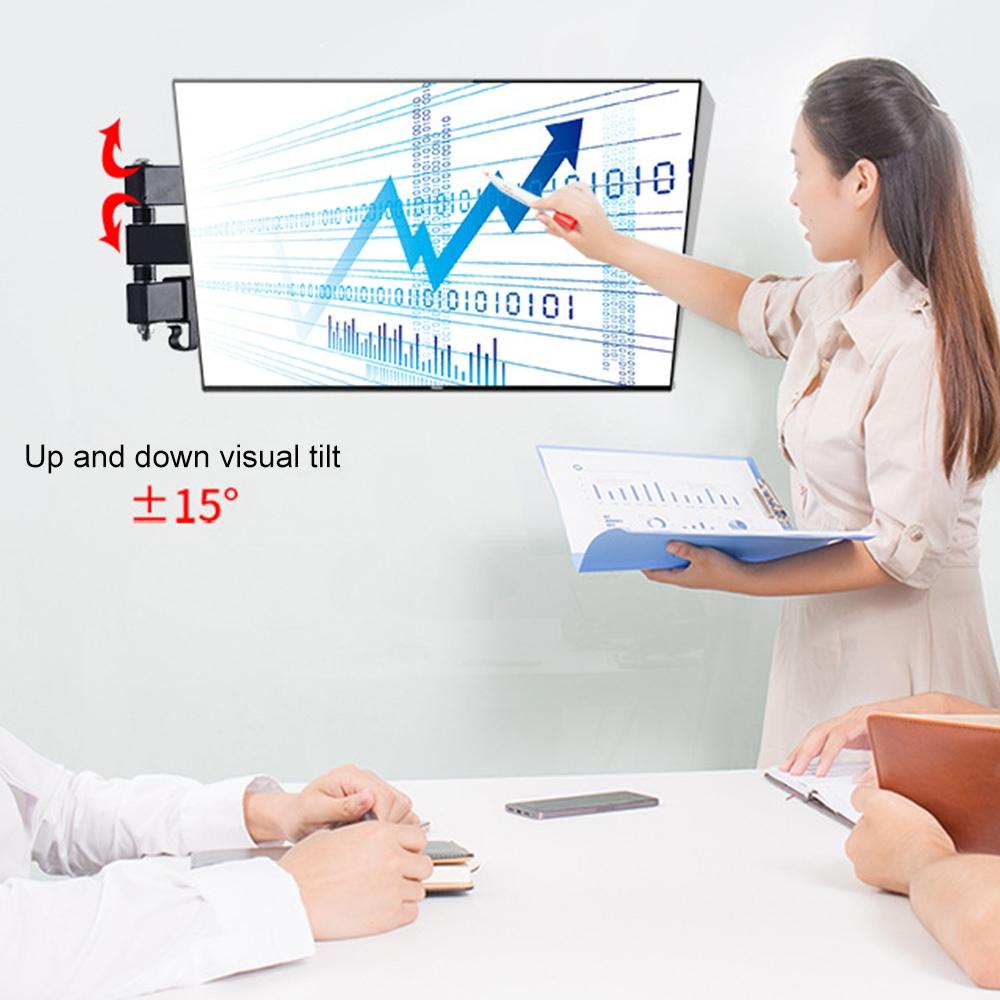 Universal Rotatable Retractable Monitor Wall Mount - 14-27 Inch 6