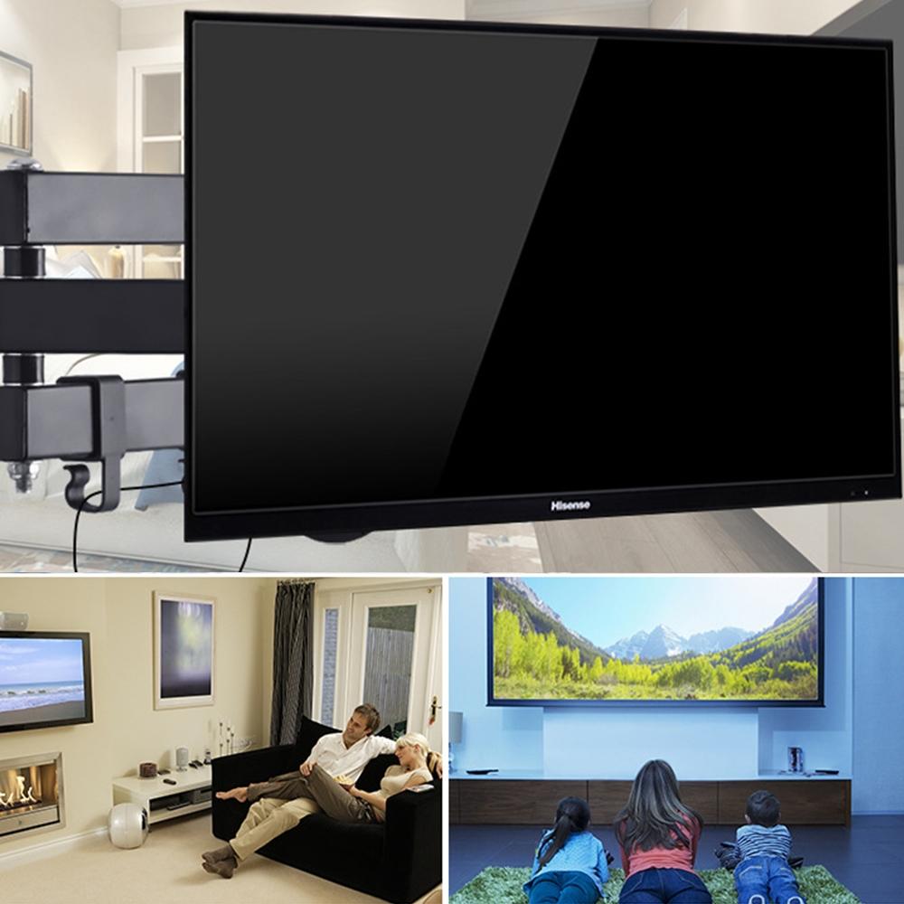 Universal Rotatable Retractable Monitor Wall Mount - 14-27 Inch 9