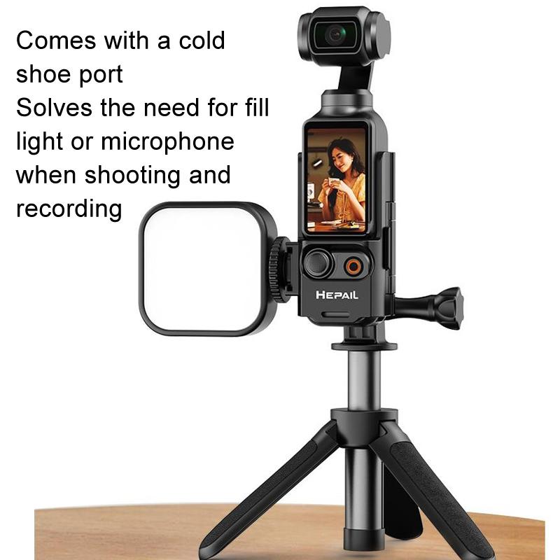Extended Adapter for Dji Pocket 3 - Protective Bezel with Cold Shoe Bracket 9