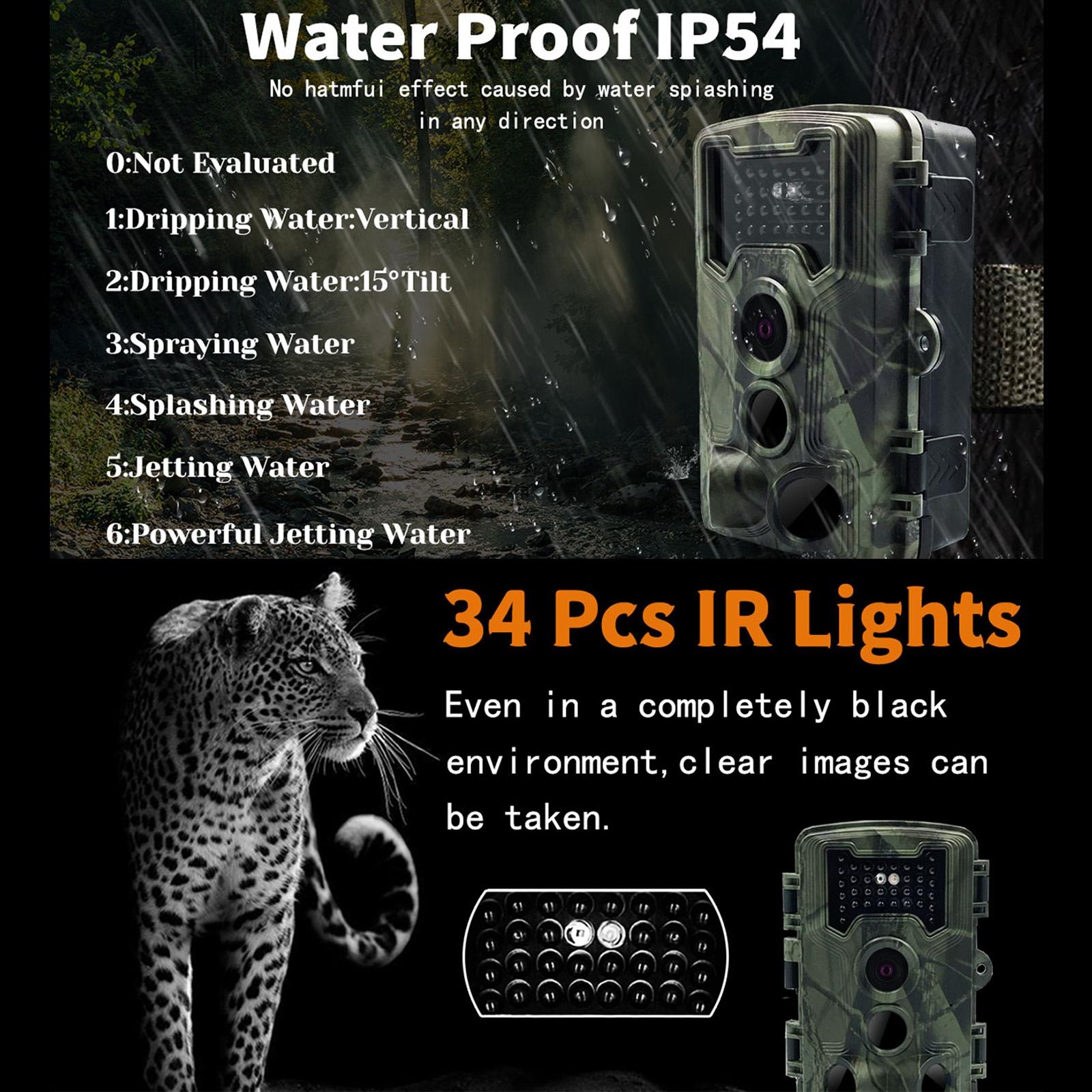 2 Lcd Infrared Trail Camera With Night Vision For Wildlife Hunting 7