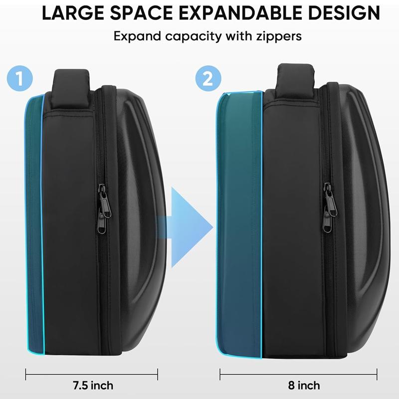 Meta Quest 3 Expandable Suitcase with Shoulder Straps 4