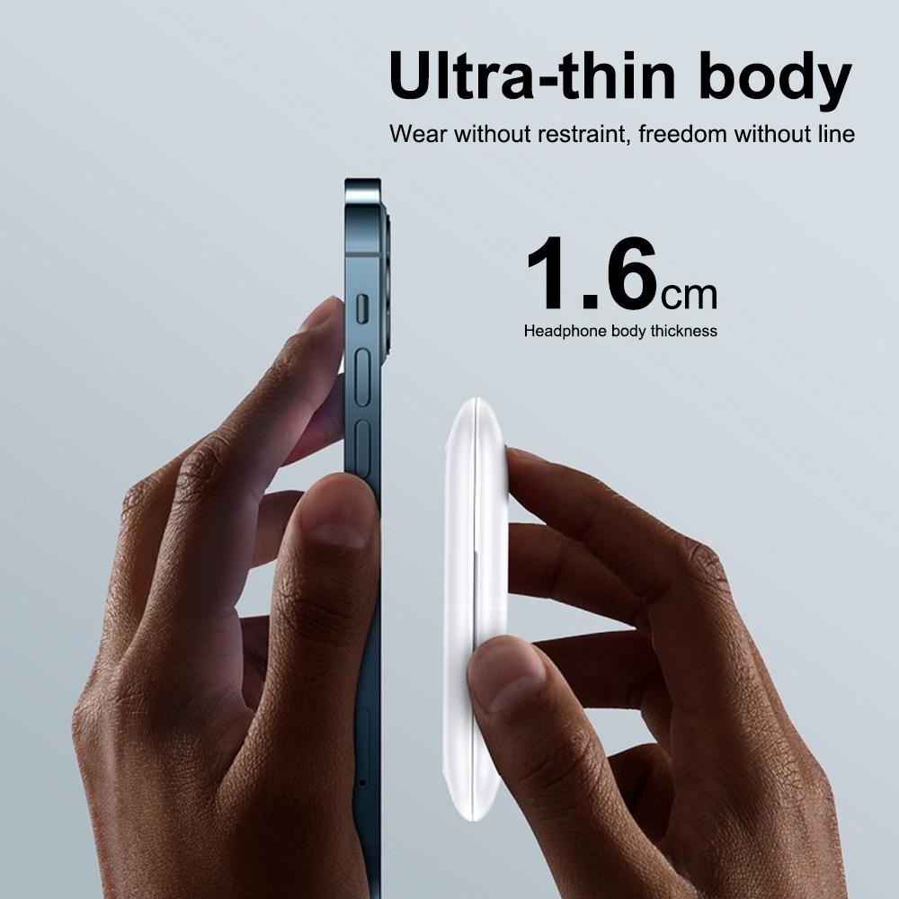 Waterproof Bluetooth 5.0 Earphones with Charging Box - White Deer Series 8