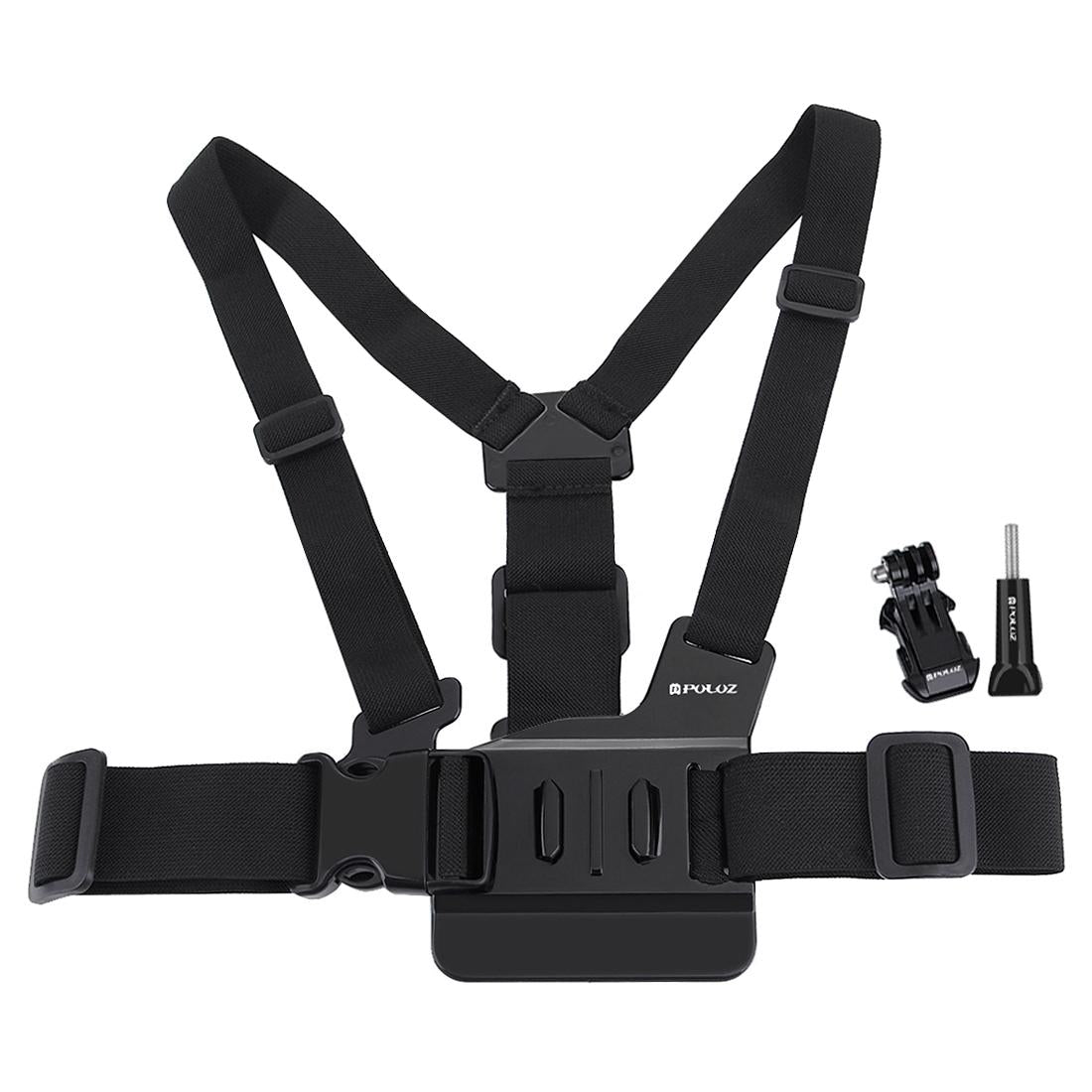 Universal Body Mount Belt for Action Cameras with j Hook and Long Screw 3